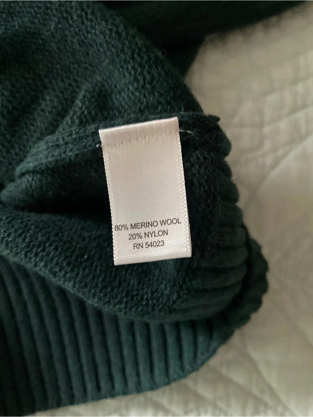 Banana Republic Men's Crewneck Colorblock Sweater Italian Merino Wool Size Large